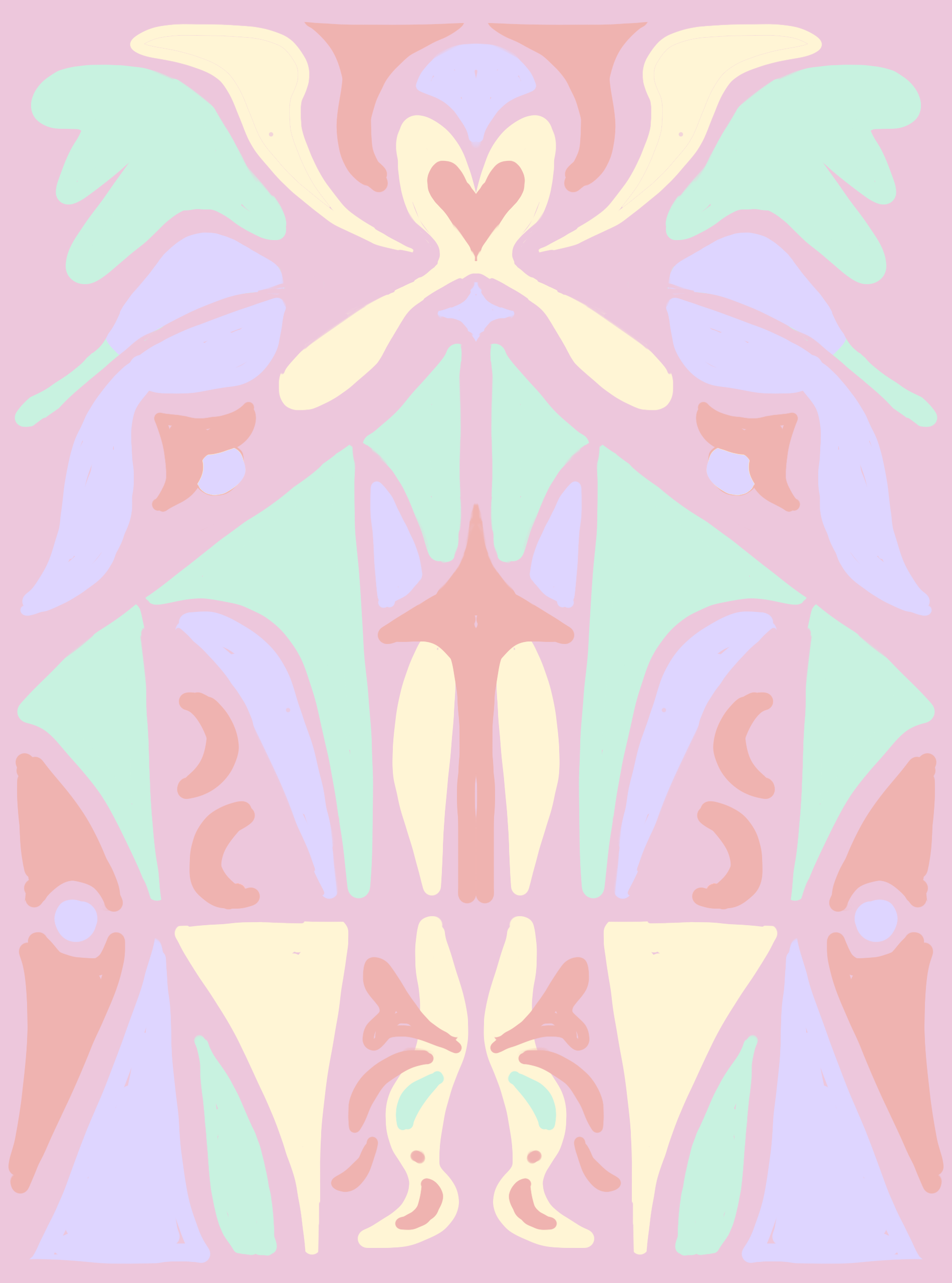 illustration colorful and minimalistic for brand identity