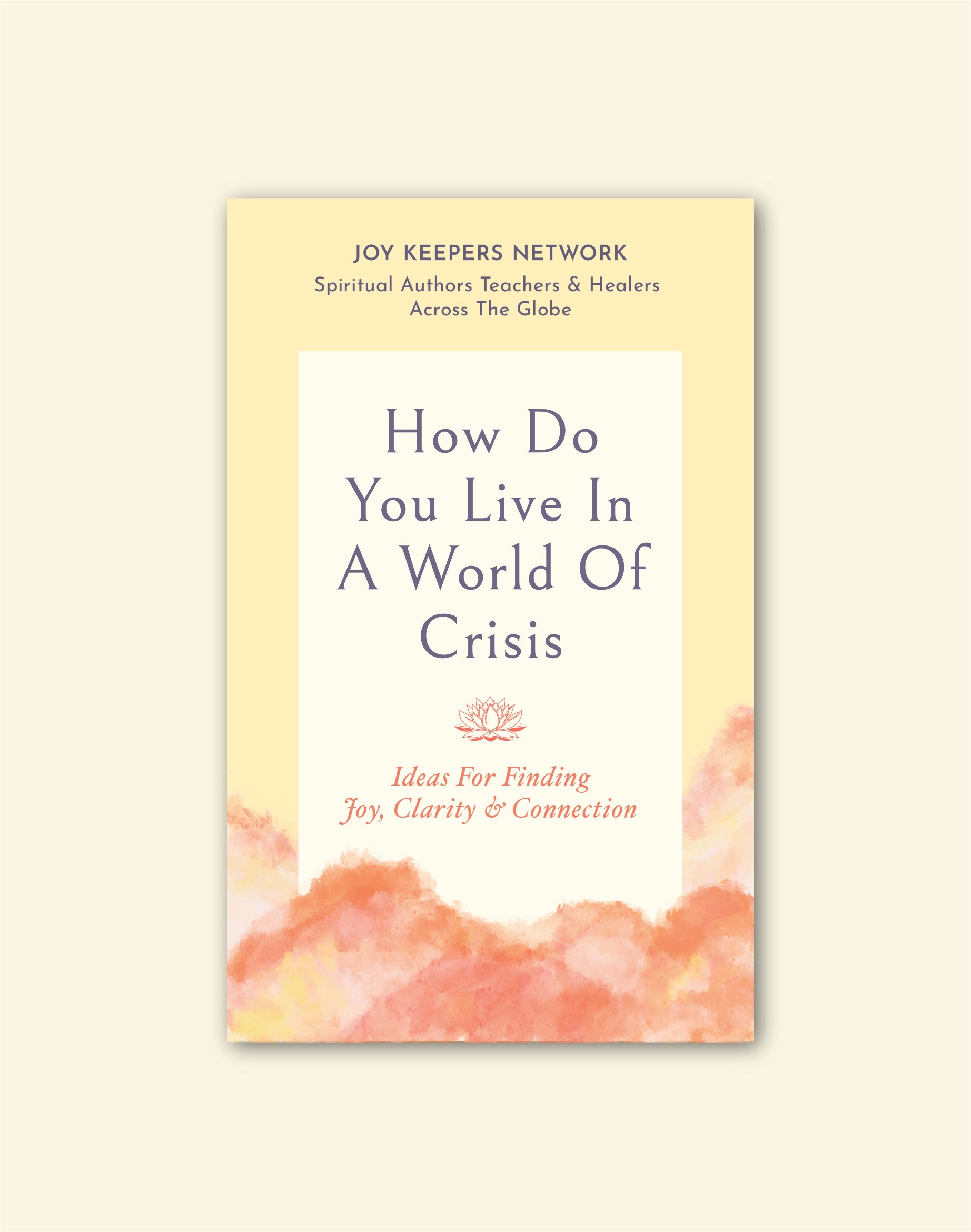 Couverture de livre minimaliste et poétique pour un auteur spirituel, réalisée par un graphiste freelance à Lausanne en suisse