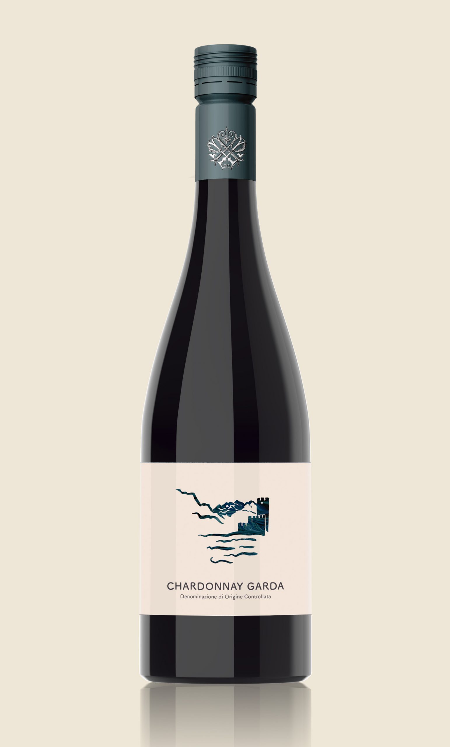 Wine label design, in an elegant and minimalist style, by a Swiss graphic design studio in Lausanne