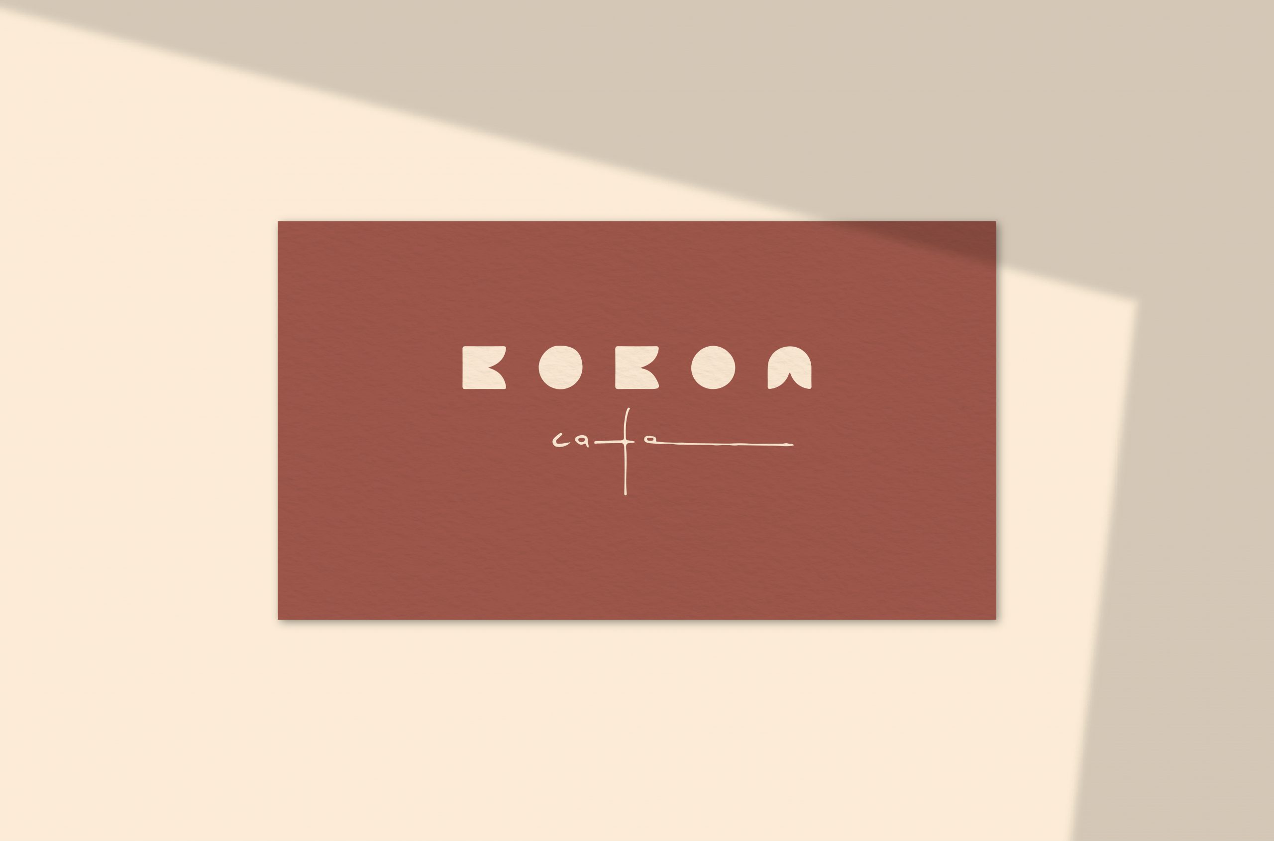 logo design for coffee shop and chocolate shop, in a minimalistic style, by swiss graphic designer