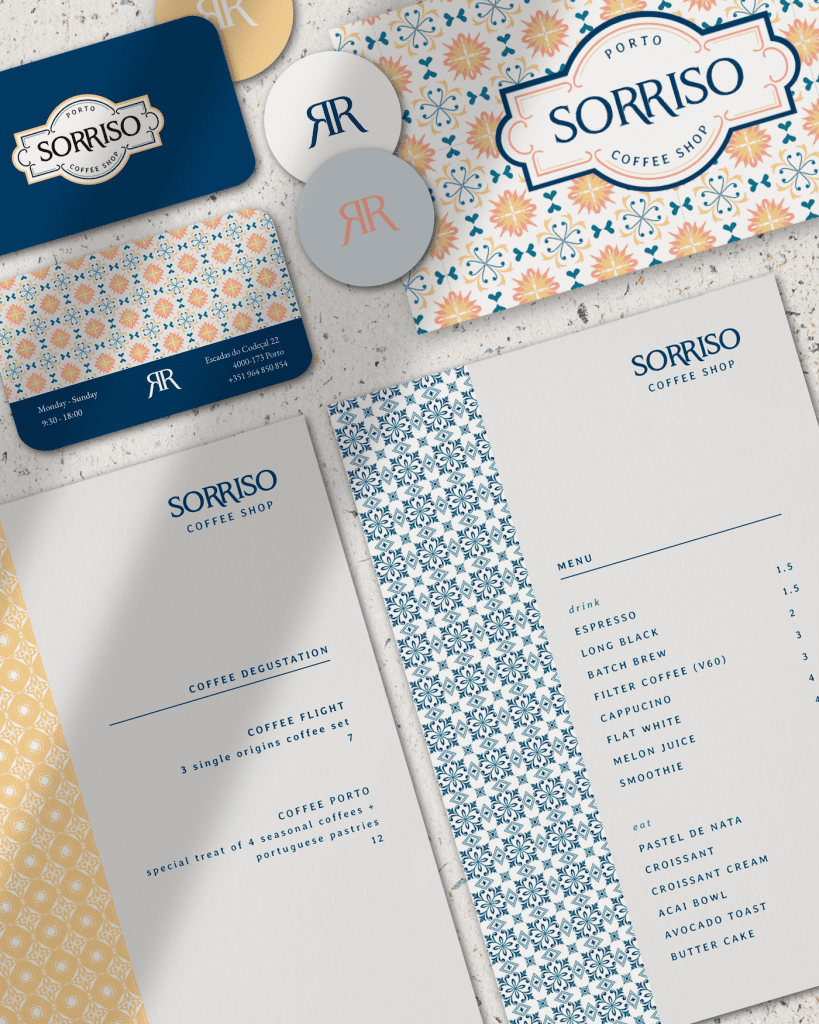 primary secondary submark coffee brand identity icons and stationnery