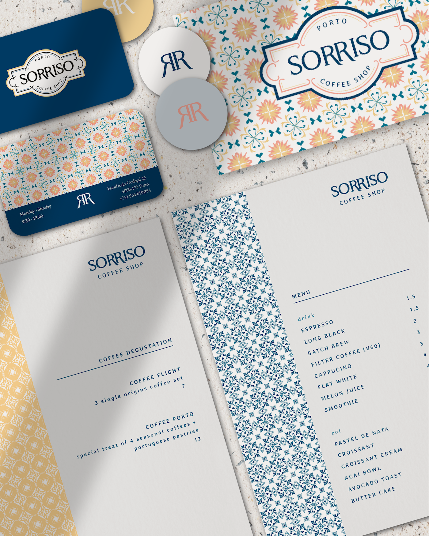 branding coffee shop elegant et creatif cree par un studio de design a lausanne en suisse